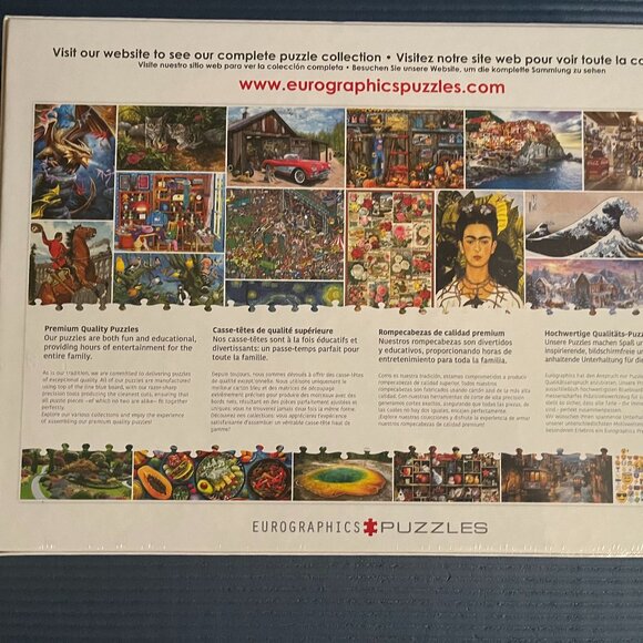 Eurographics 1000 VW Beetle puzzle - Picture 3 of 3